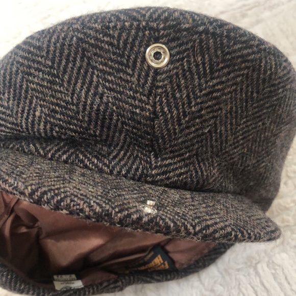 Flat cap 100% pure wool Size 7- 7 1/8 Medium - Picture 13 of 16
